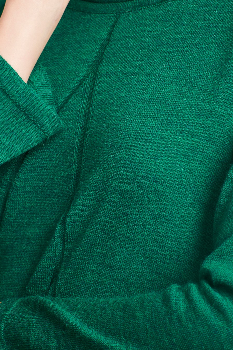 Udine Sweater Baby Alpaca Color Esmeralda