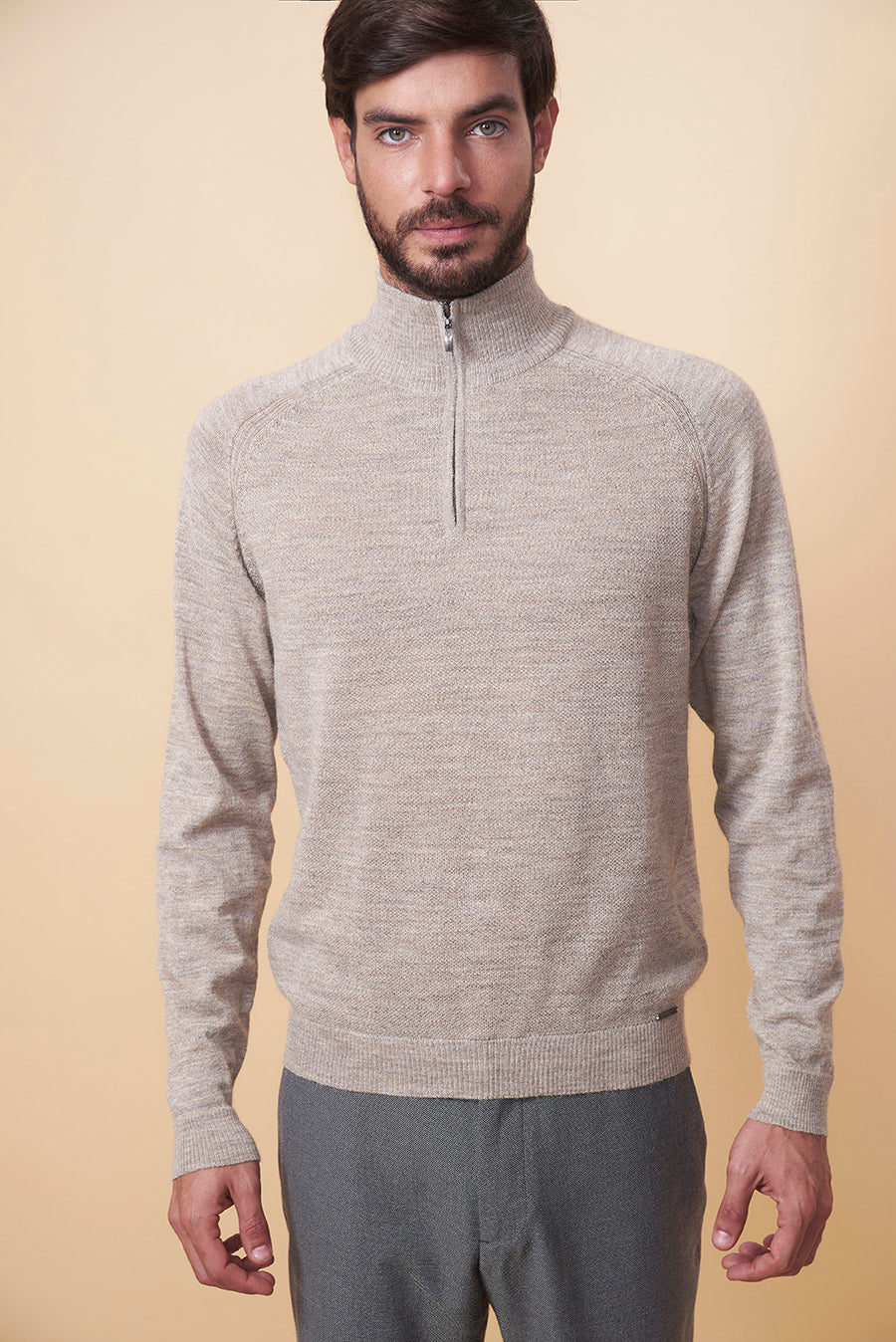 Uranio Sweater Baby Alpaca Color Arena