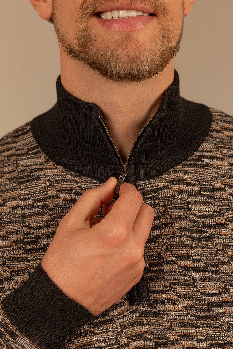 Ugo Sweater Baby Alpaca Color Black