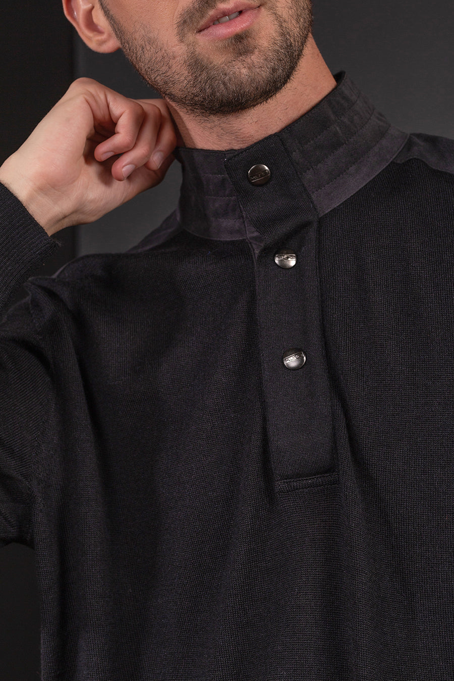 Berlin Sweater Alpaca 16 Color Black