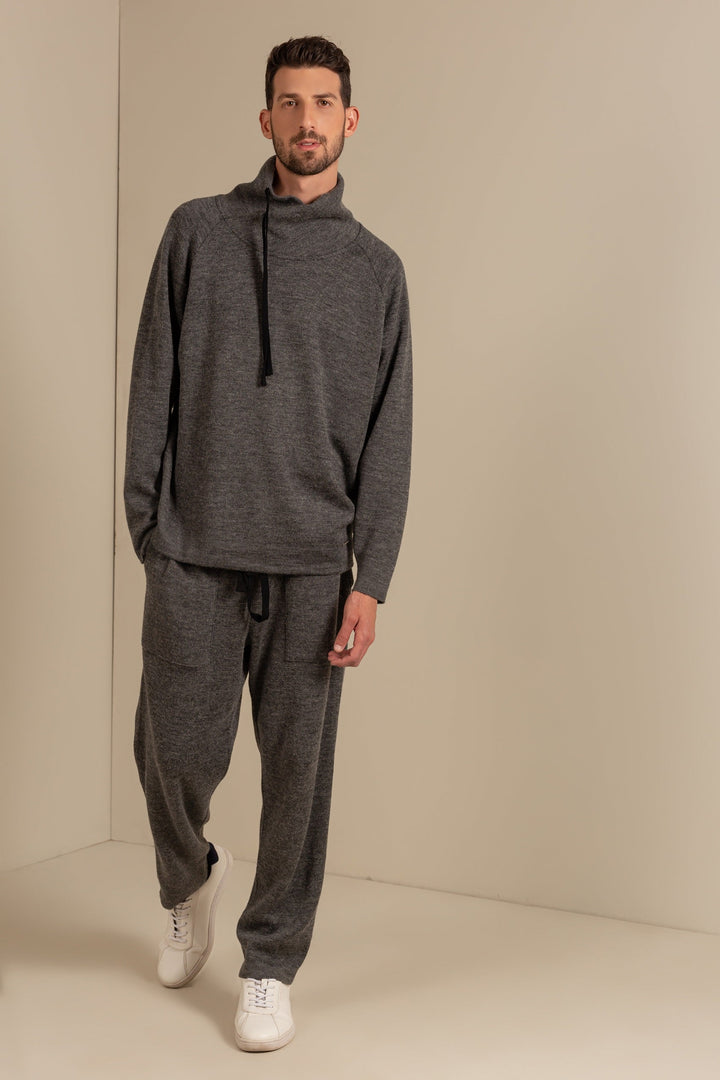 Unisex Sweater Cotton & Baby Alpaca Color Tornado