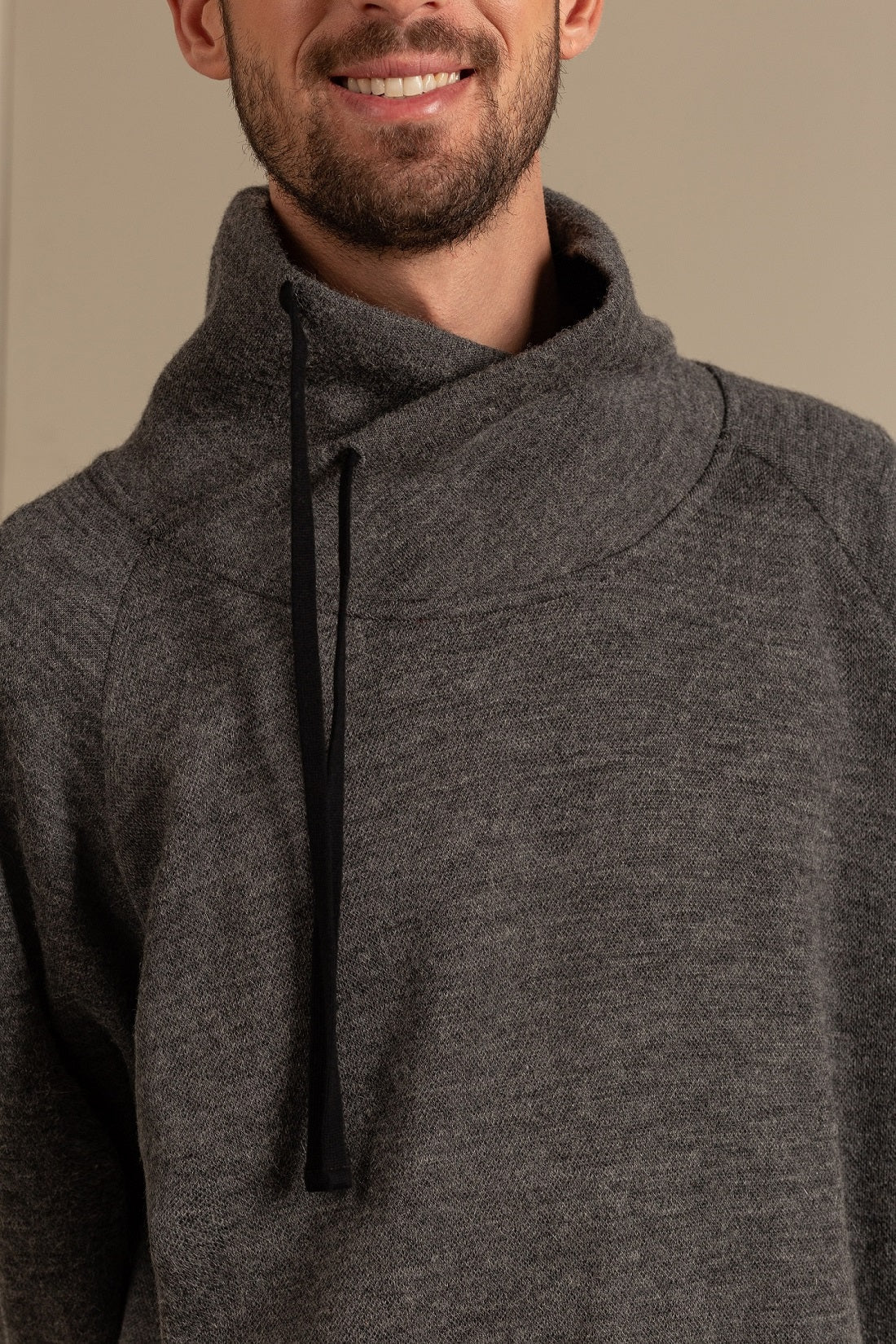 SUÉTER UNISEX DE ALGODÓN & BABY ALPACA COLOR TORNADO