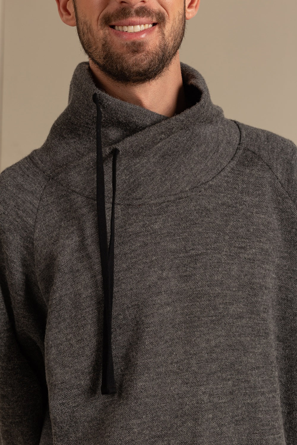 SUÉTER UNISEX DE ALGODÓN & BABY ALPACA COLOR TORNADO