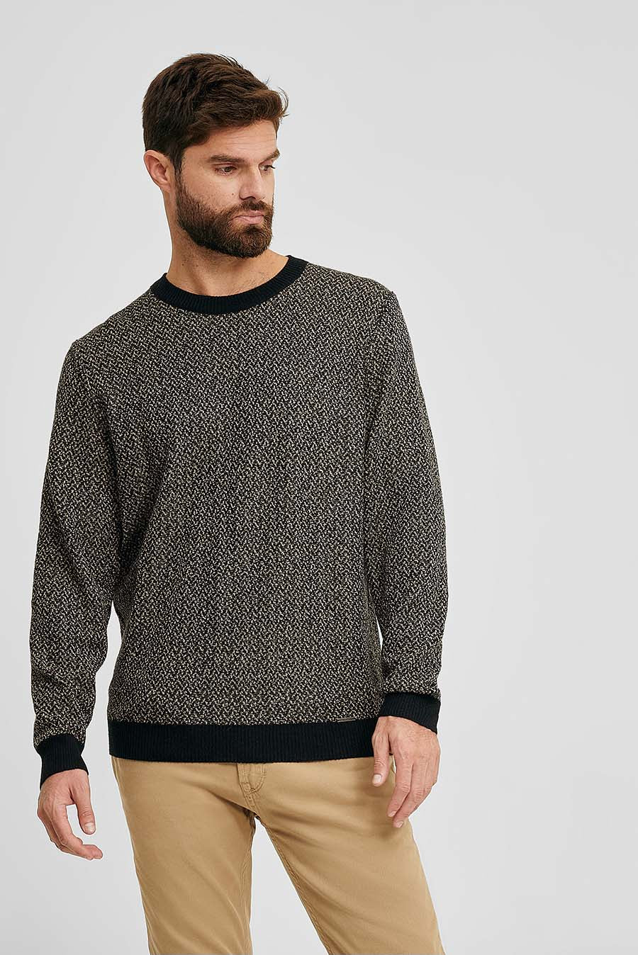 Wimbledon Sweater Baby Alpaca & Silk Color Black