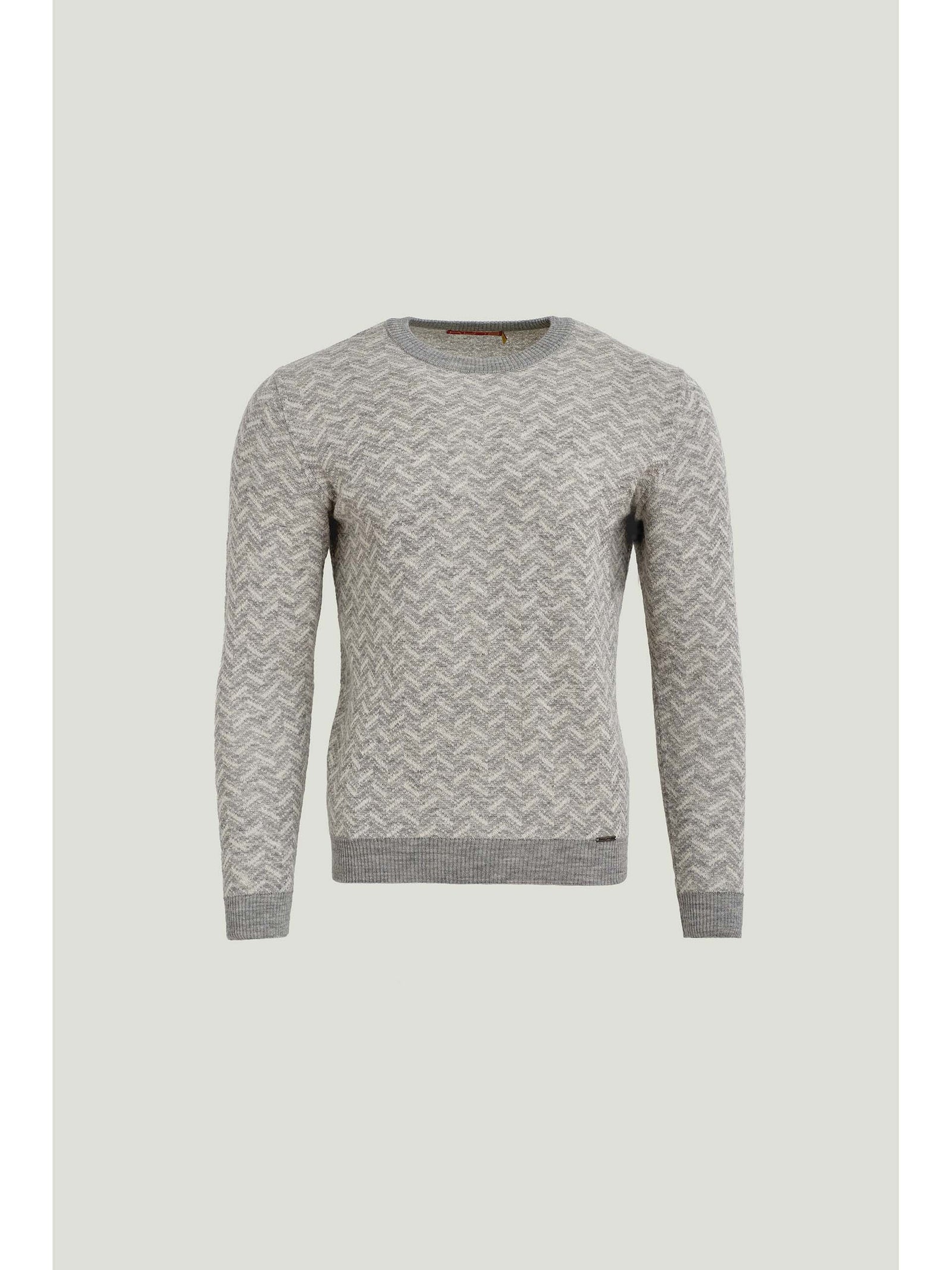 Suéter Wimbledon Alpaca de Bebé y Seda Color Gris