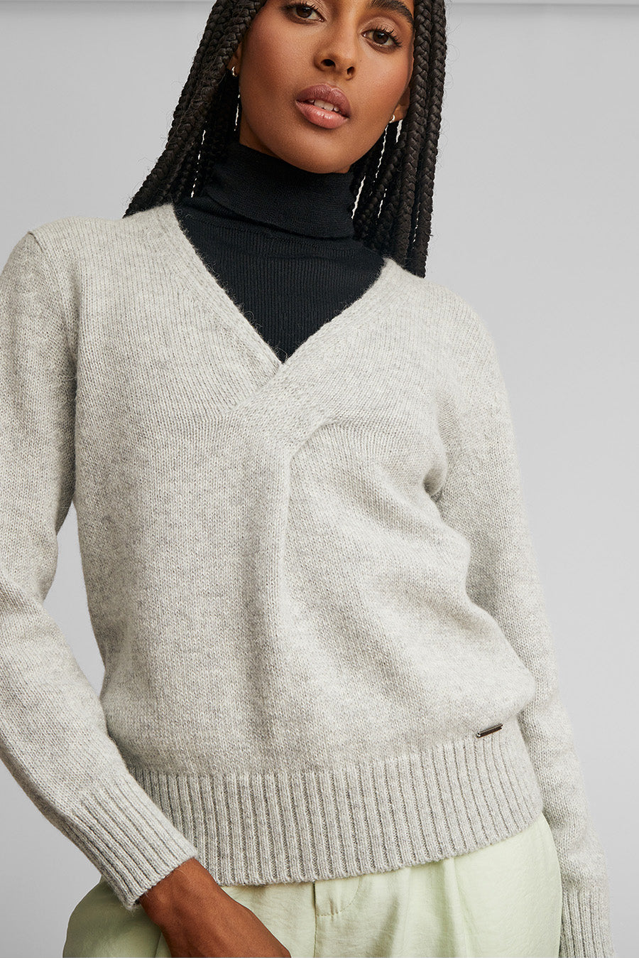 Wait Sweater Baby Alpaca Color Penguin