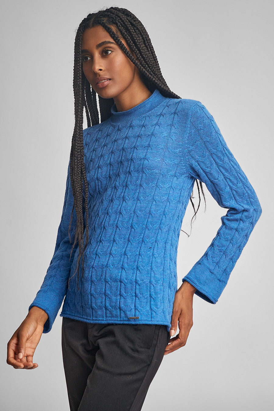 Willow Sweater Baby Alpaca Color Artic