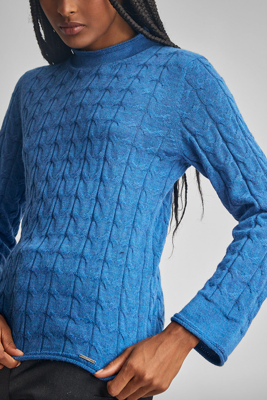 Willow Sweater Baby Alpaca Color Artic