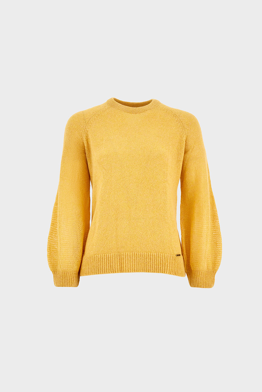 Wake Sweater Baby Alpaca Color Amarelo