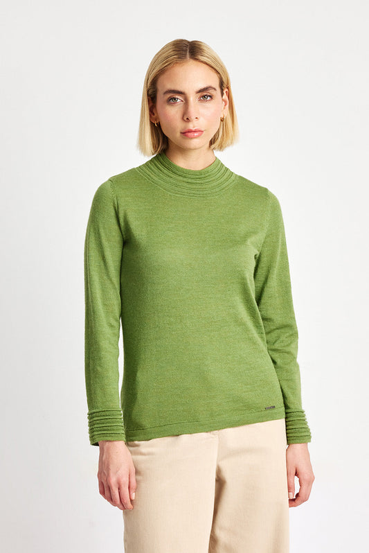 Suéter Whatever M De Baby Alpaca Color Alamo