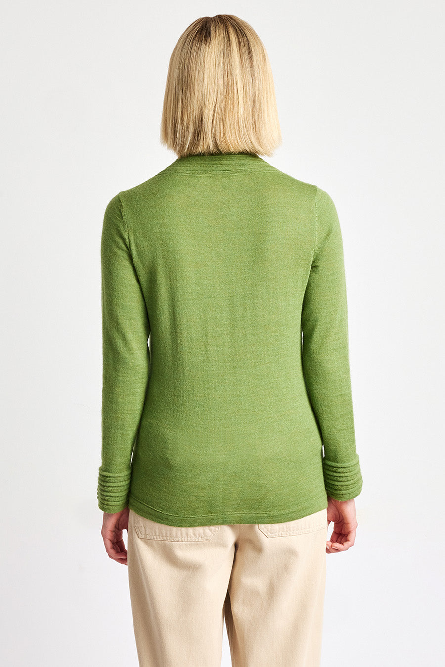 Suéter Whatever M De Baby Alpaca Color Alamo