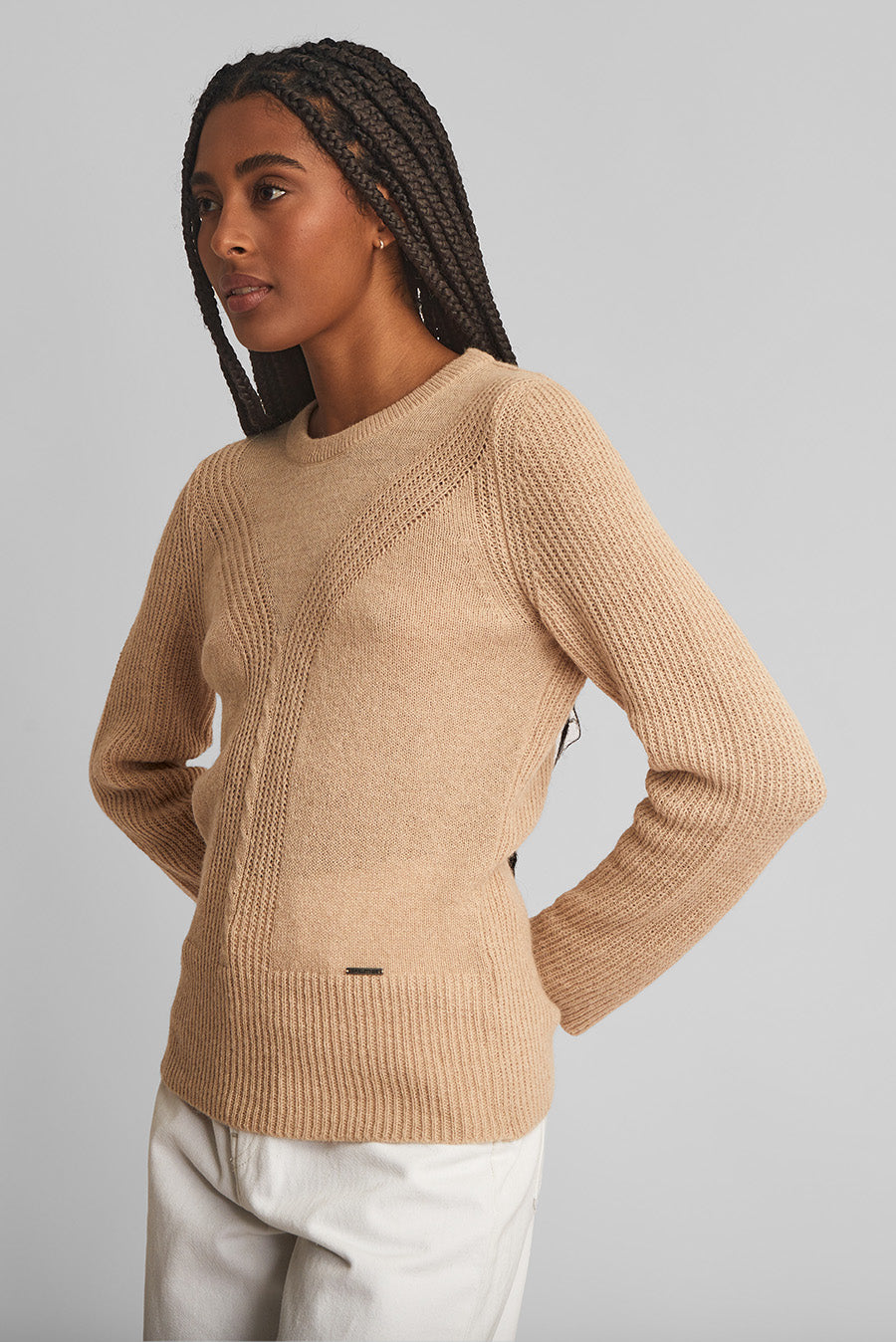 Wayra Sweater Baby Alpaca Color Nomad