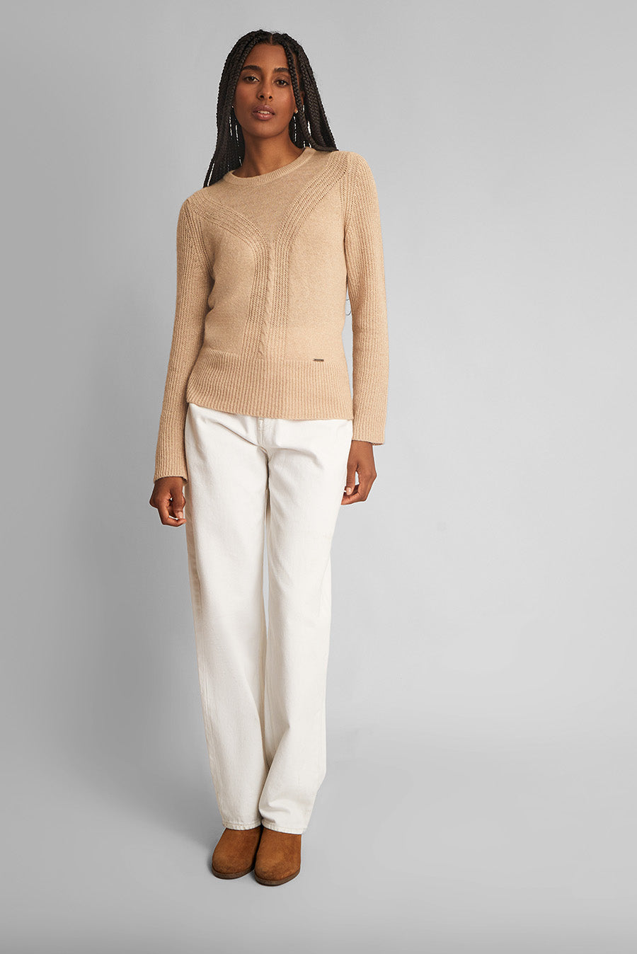 Wayra Sweater Baby Alpaca Color Nomad