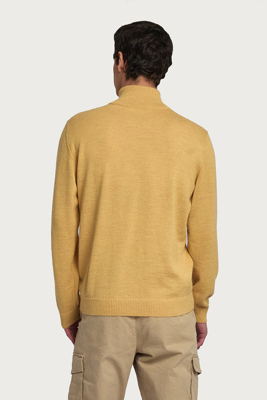 William Sweater Baby Alpaca Color Amarelo