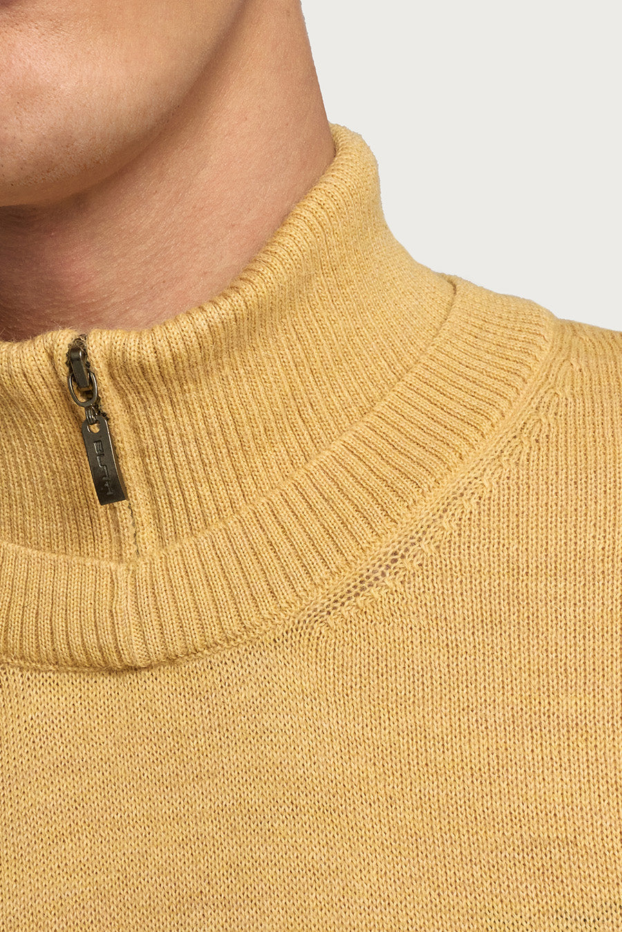 William Sweater Baby Alpaca Color Amarelo