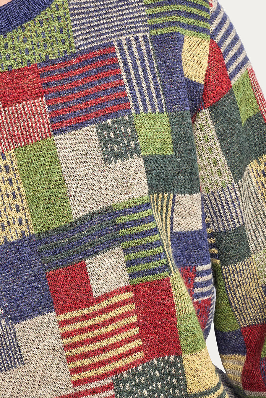 Windsor Sweater Baby Alpaca Color Niagara