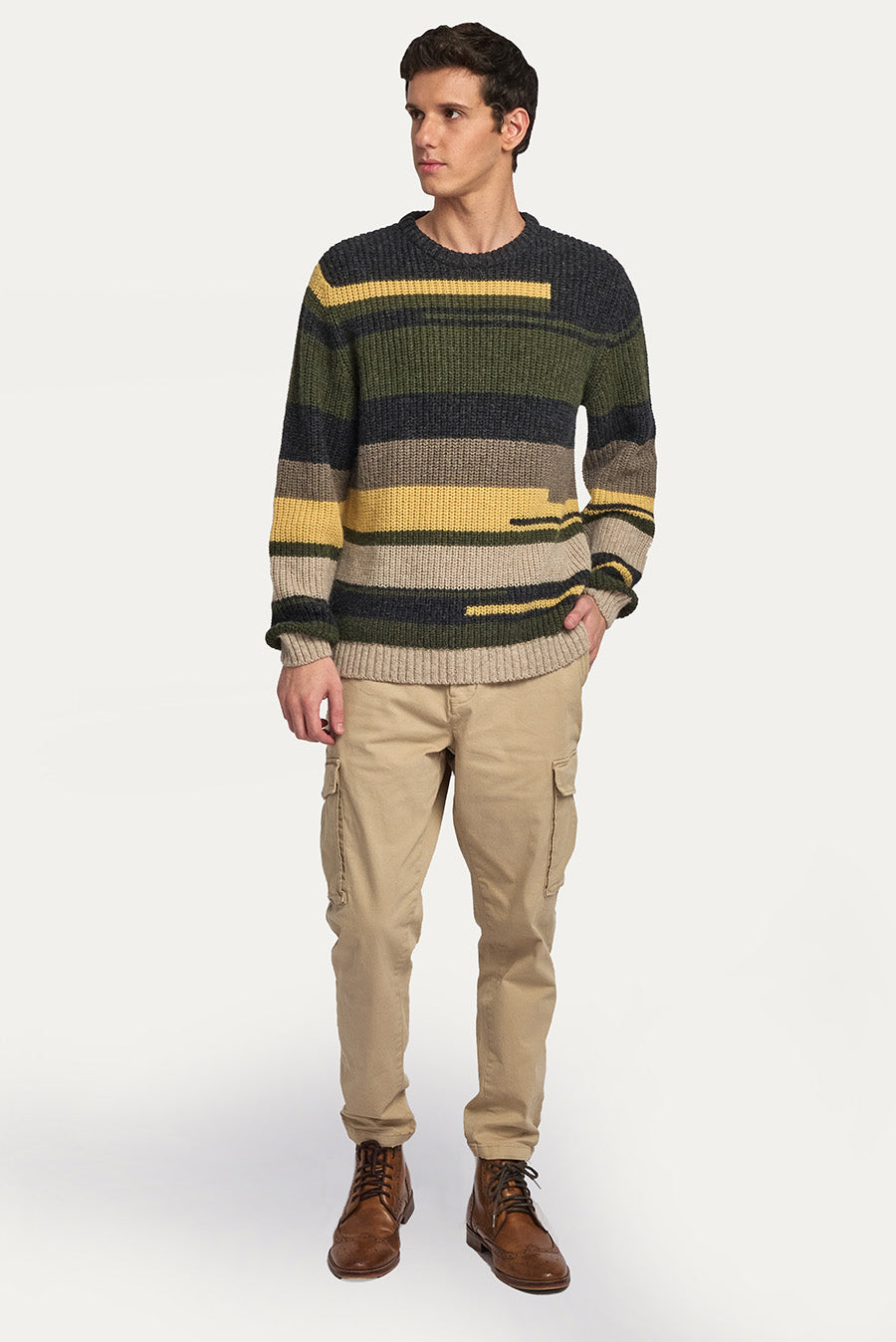 Wolfgang Sweater Baby Alpaca Color Sabbia
