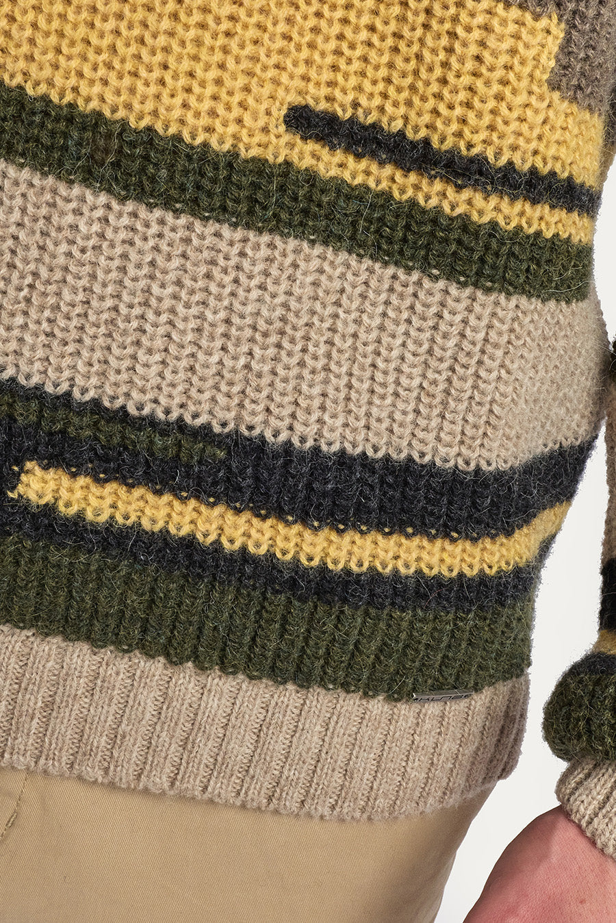 Wolfgang Sweater Baby Alpaca Color Sabbia