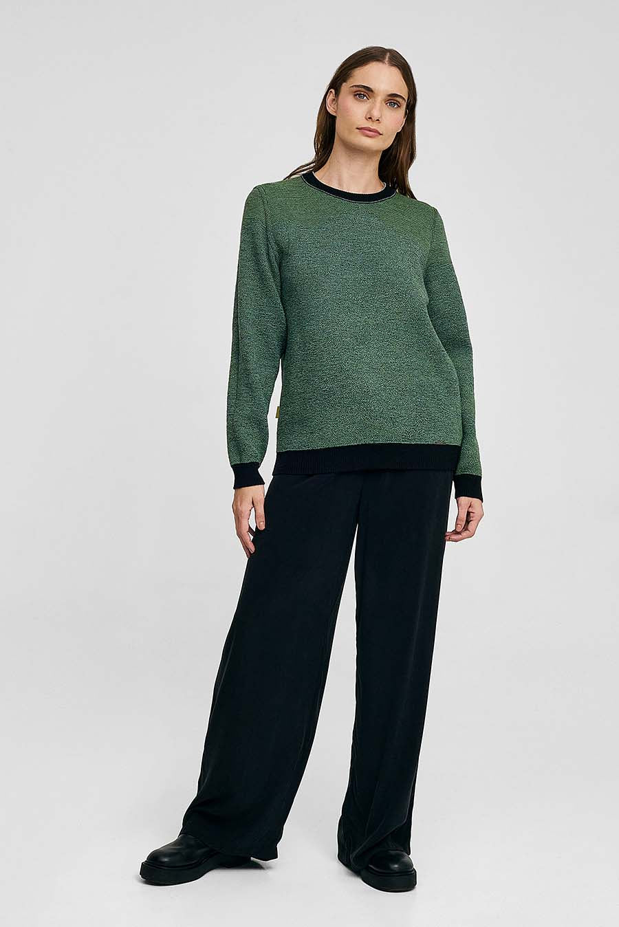 Cordillera Azul Sweater Baby Alpaca Color Black