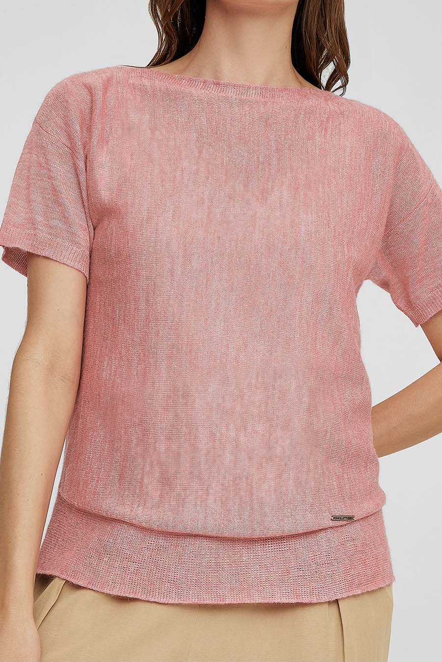 Where Sweater Baby Alpaca & Silk Color Pink