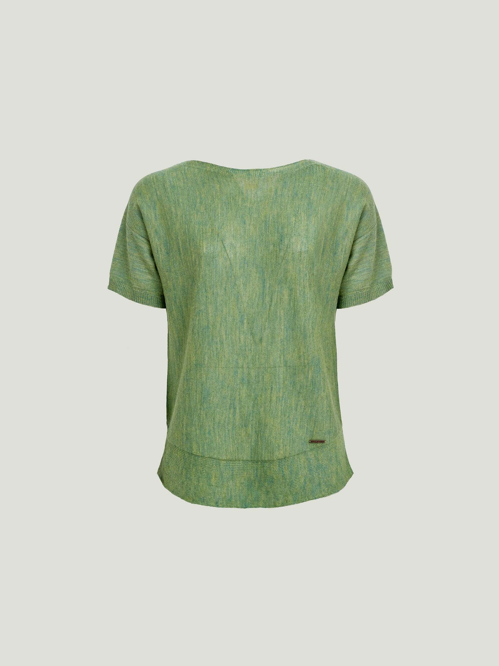 Dónde Suéter Bebé Alpaca y Seda Color Verde