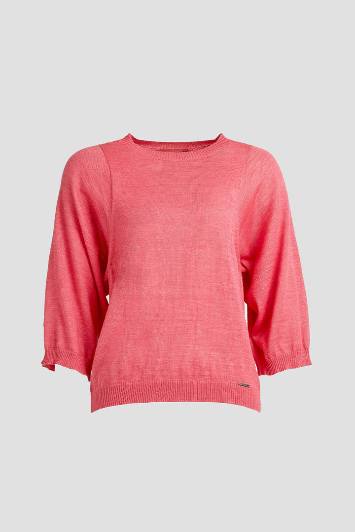 Whiney Sweater Baby Alpaca & Silk Color Red