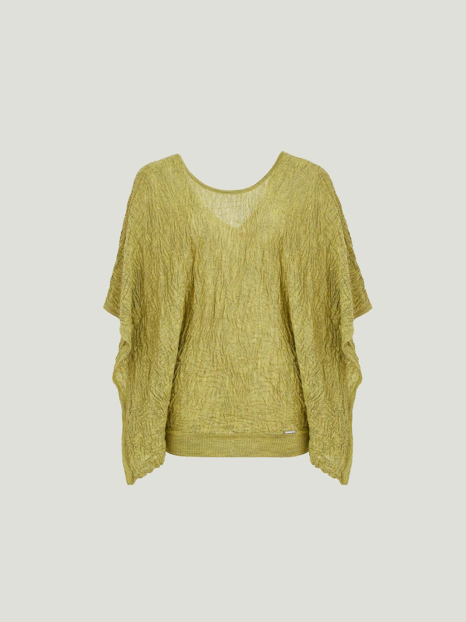 Wind Sweater Baby Alpaca & Silk Color Green