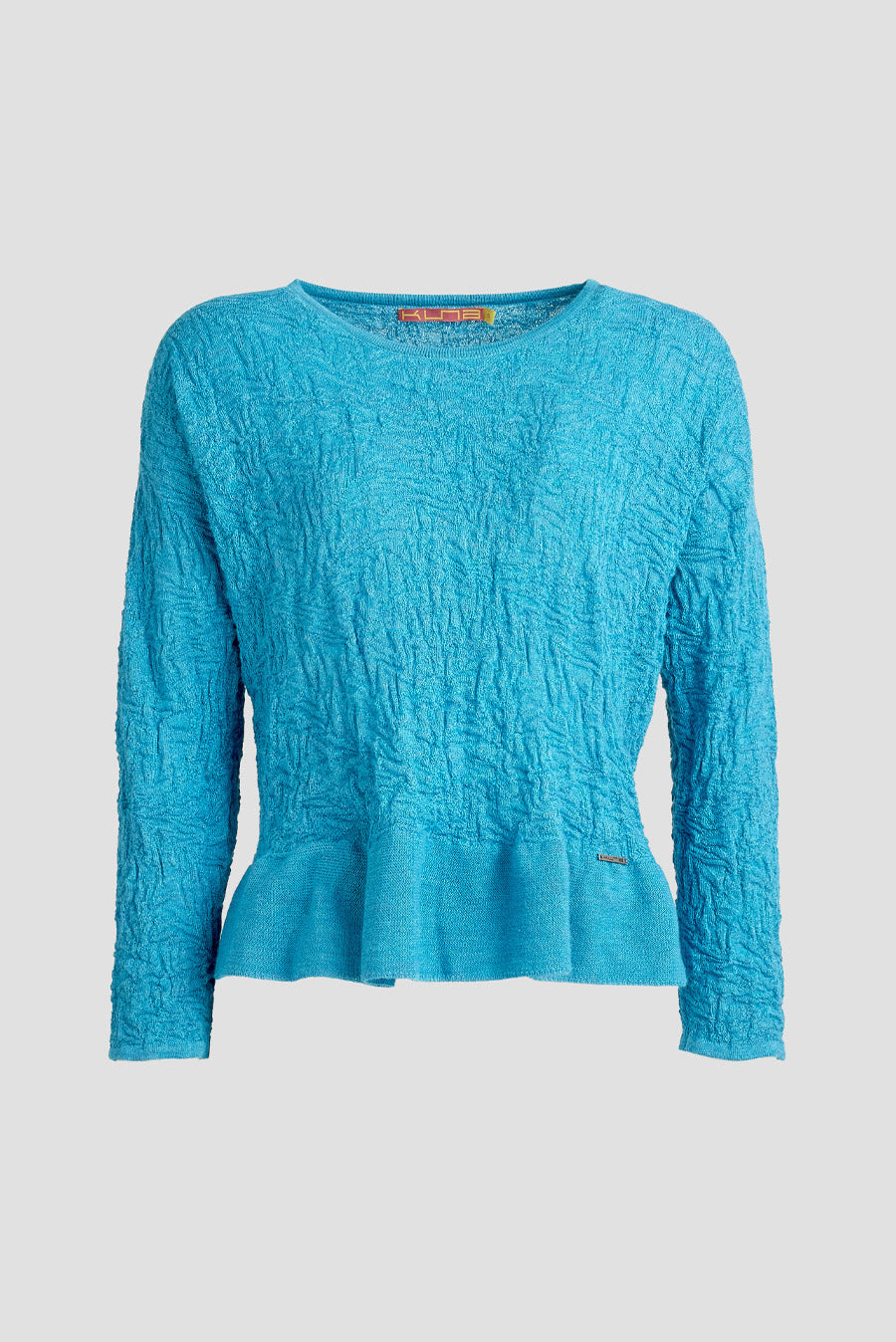 Wake Up Sweater Baby Alpaca y Seda Color Turquesa