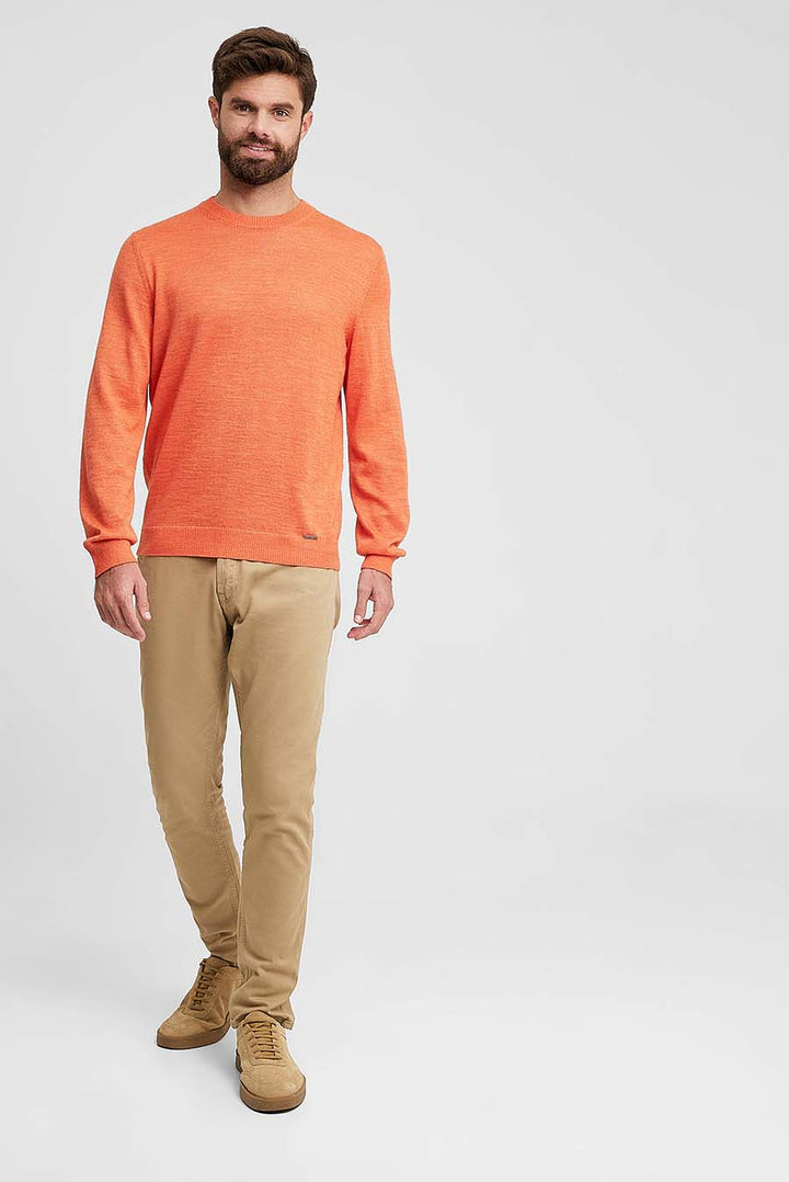 Wembley Sweater Baby Alpaca & Silk Color Orange