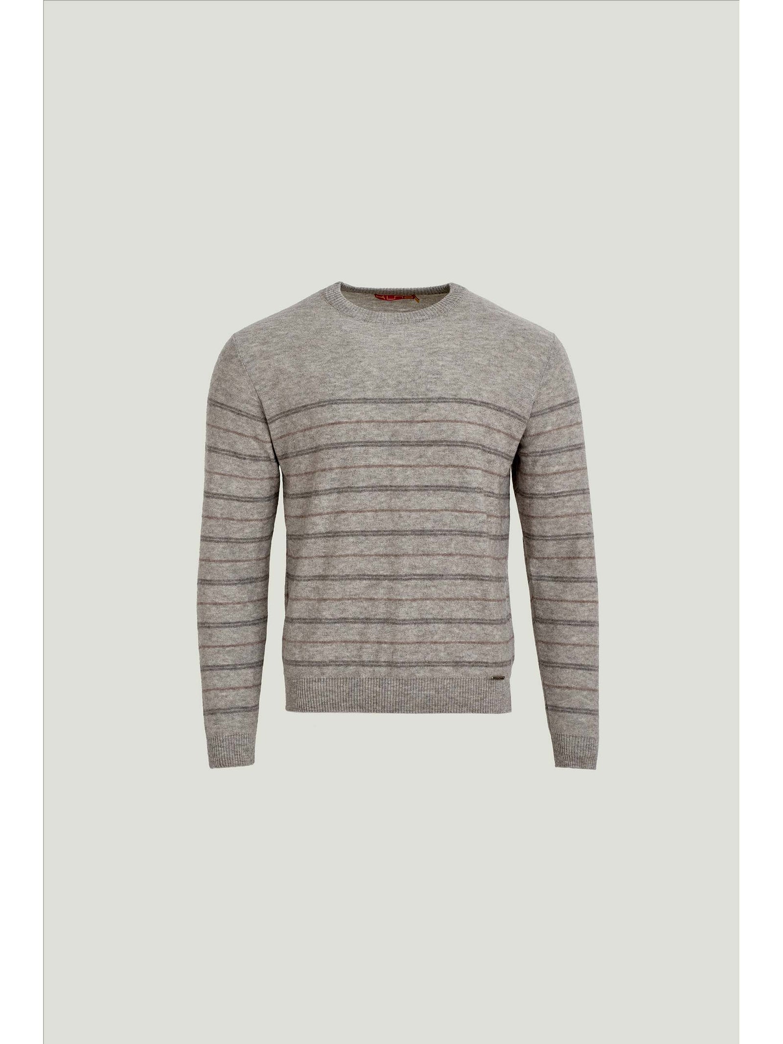 Jersey Westminster de algodón y baby alpaca, color gris