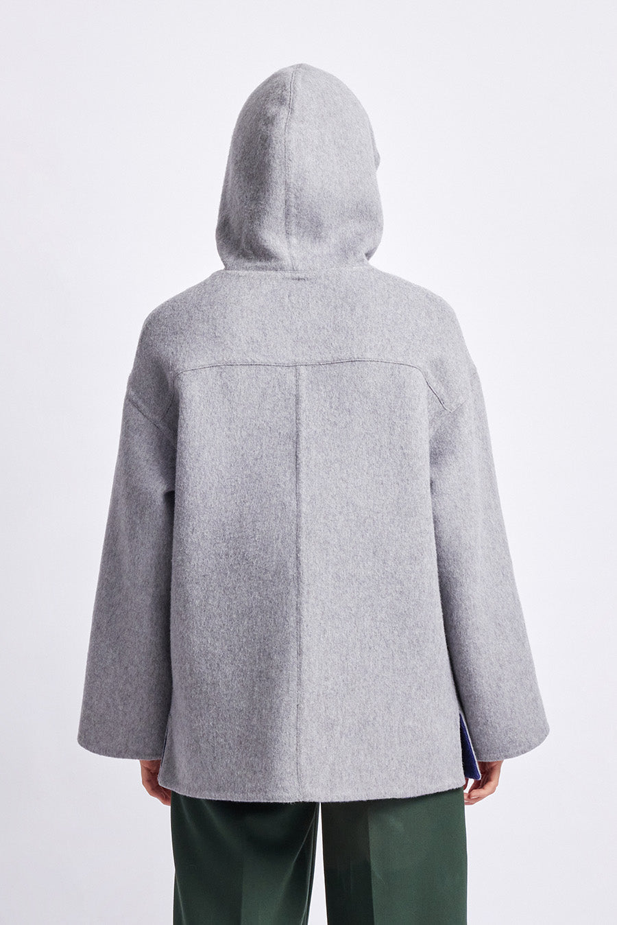 Whoopi Coat Baby Alpaca Color Niagara & Nuage