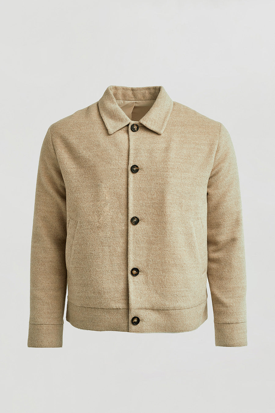Wyoming Coat Baby Alpaca Color Sabbia