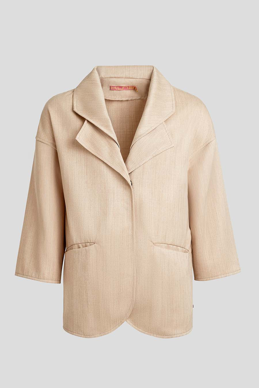 Whitter Coat Alpaca Color Beige