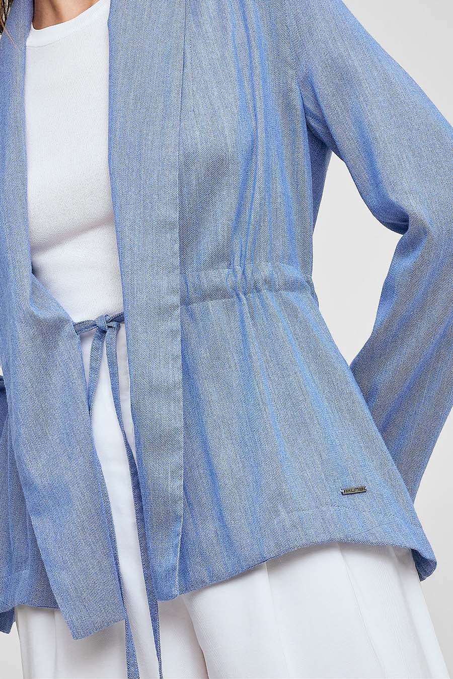 Whiney Coat Bamboo Color Blue