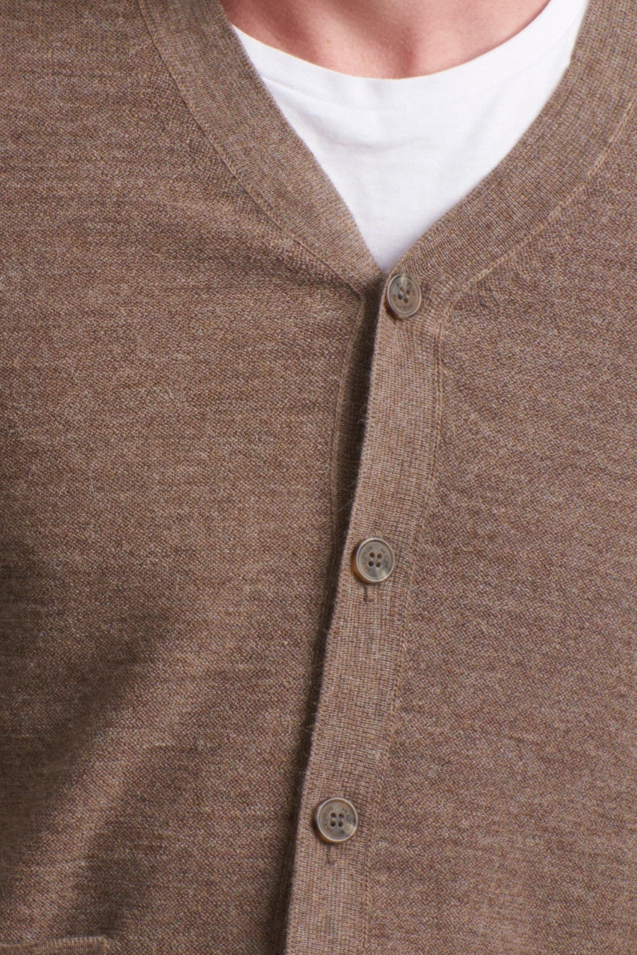 Cárdigan Samoa De Baby Alpaca Color Tek