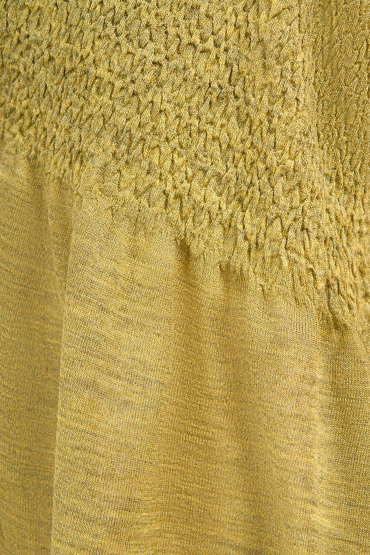 Cárdigan Vista De Baby Alpaca Color Anatra