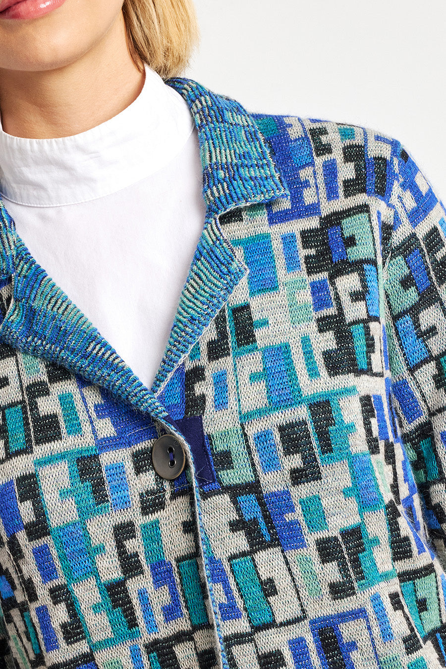 Wadja Cardigan Baby Alpaca Color Atitlan
