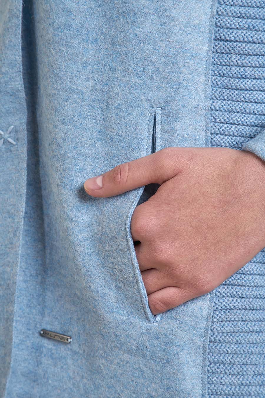 Valontano Coat Alpaca & Wool Color Nuvola