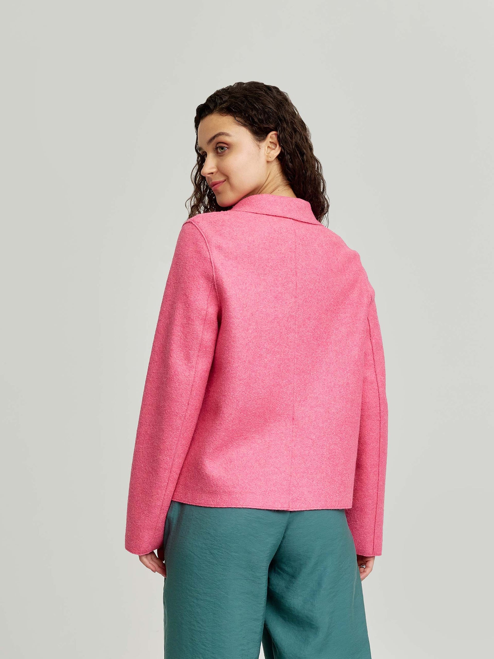 Wellness Coat Alpaca Color Red