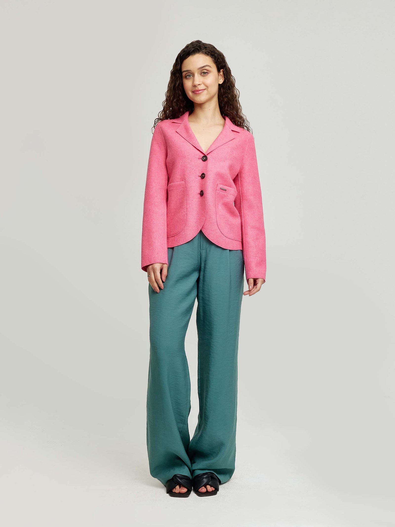 Wellness Coat Alpaca Color Red