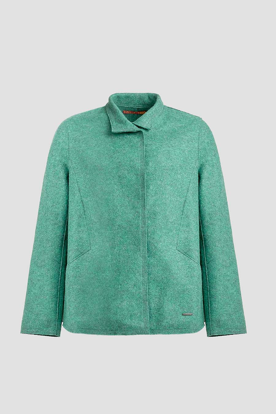 Weasly Coat Alpaca Color Green