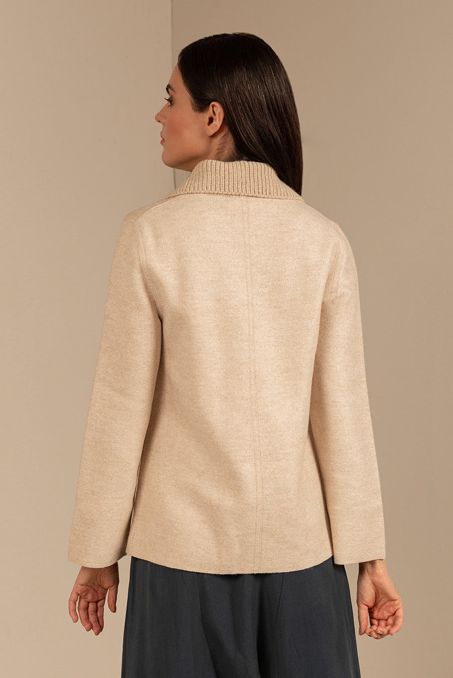 Unico Cardigan Baby Alpaca Color Mastic