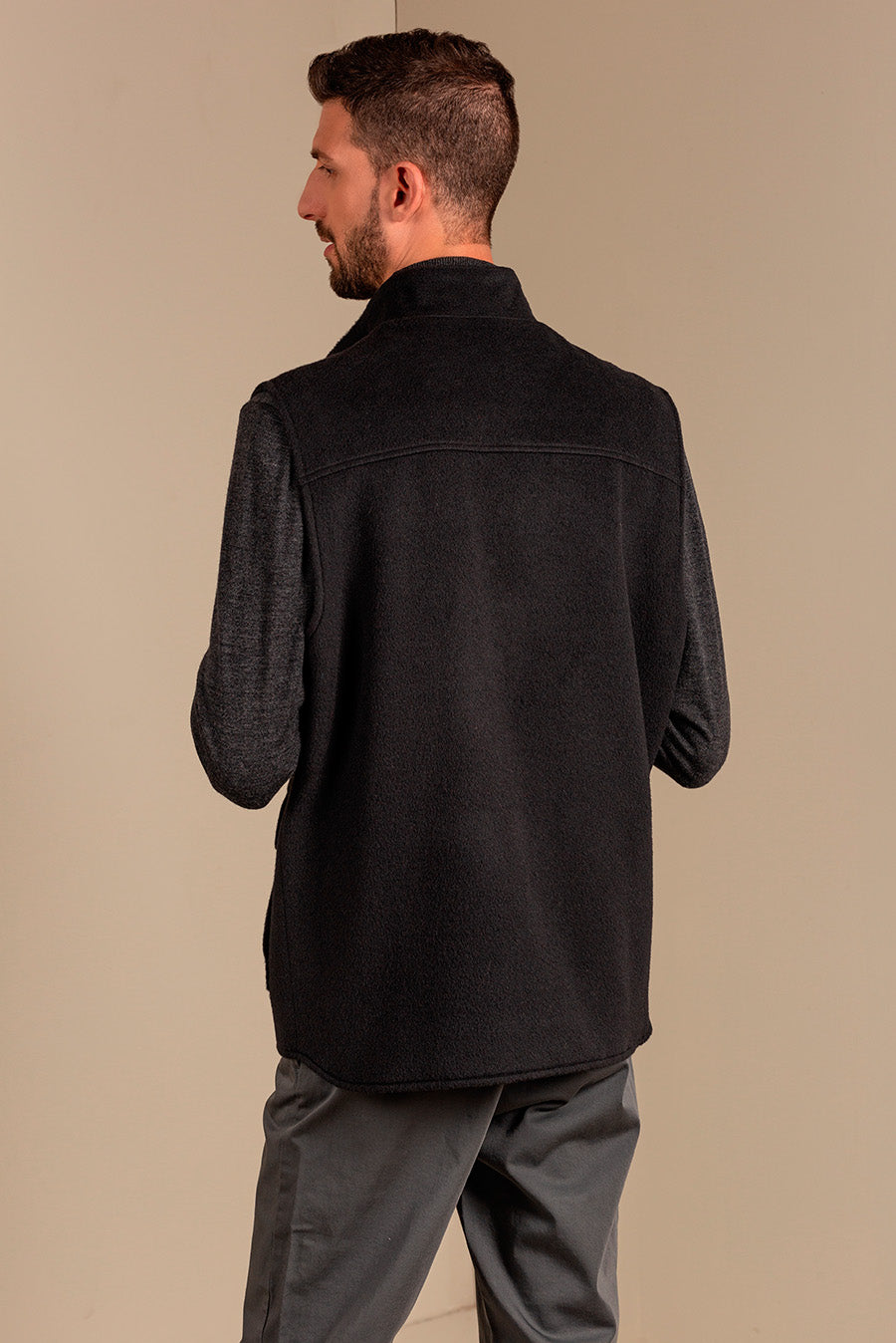 Chaleco Urs De Baby Alpaca Color Darknavy