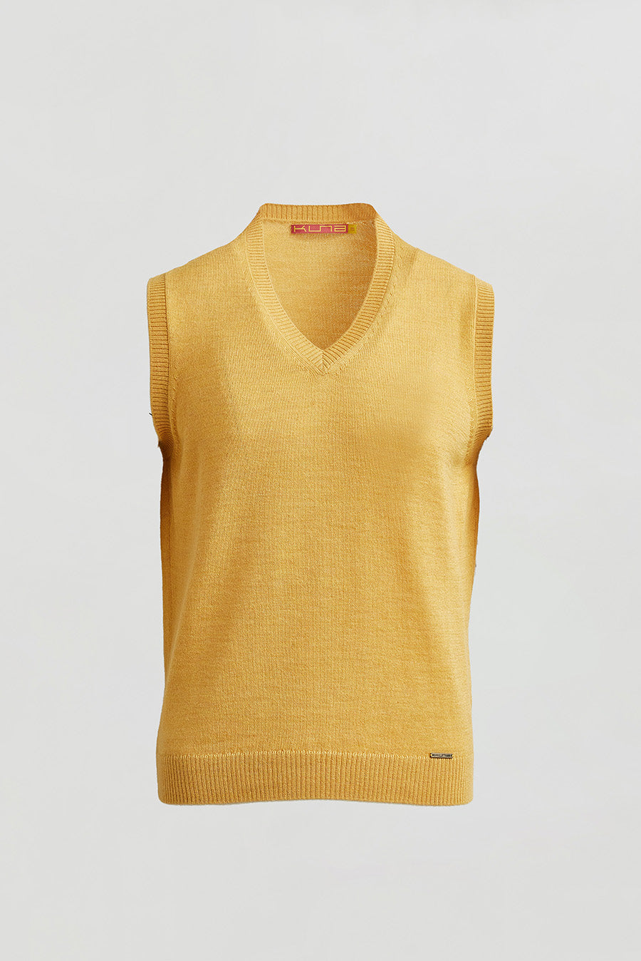 Abel Vest Baby Alpaca Color Amarelo