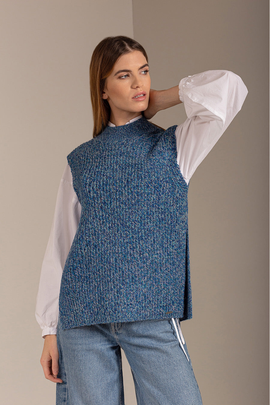 Umuck Vest Baby Alpaca Color Cenepa