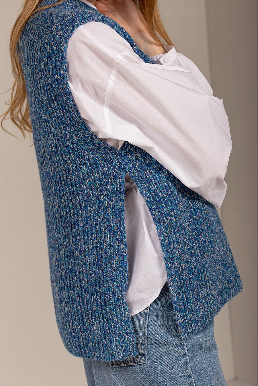 Umuck Vest Baby Alpaca Color Cenepa