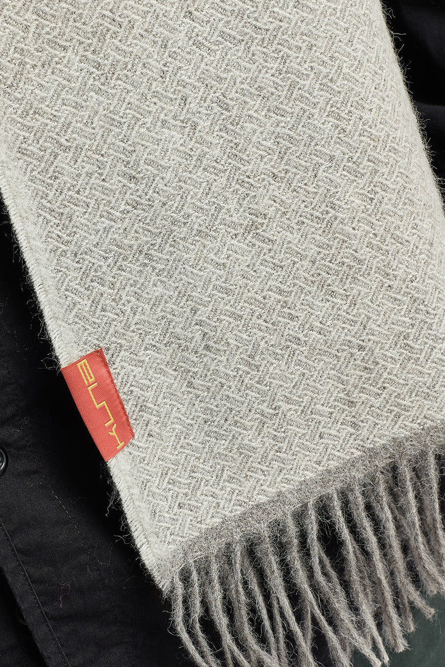 Walakiri Scarf Baby Alpaca Color Grey