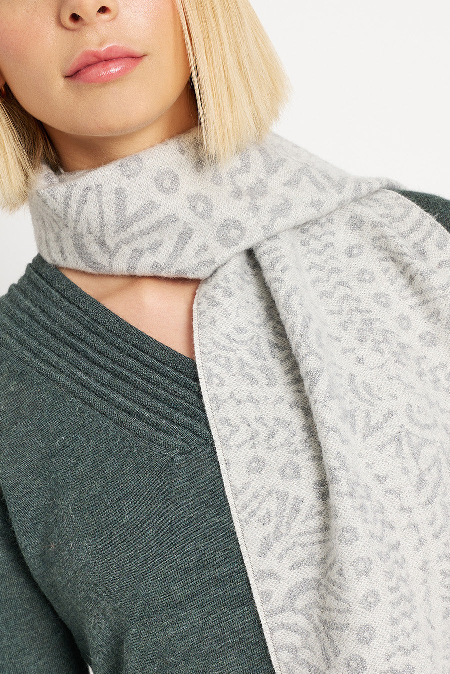 Chalina Wine De Baby Alpaca Color Gris