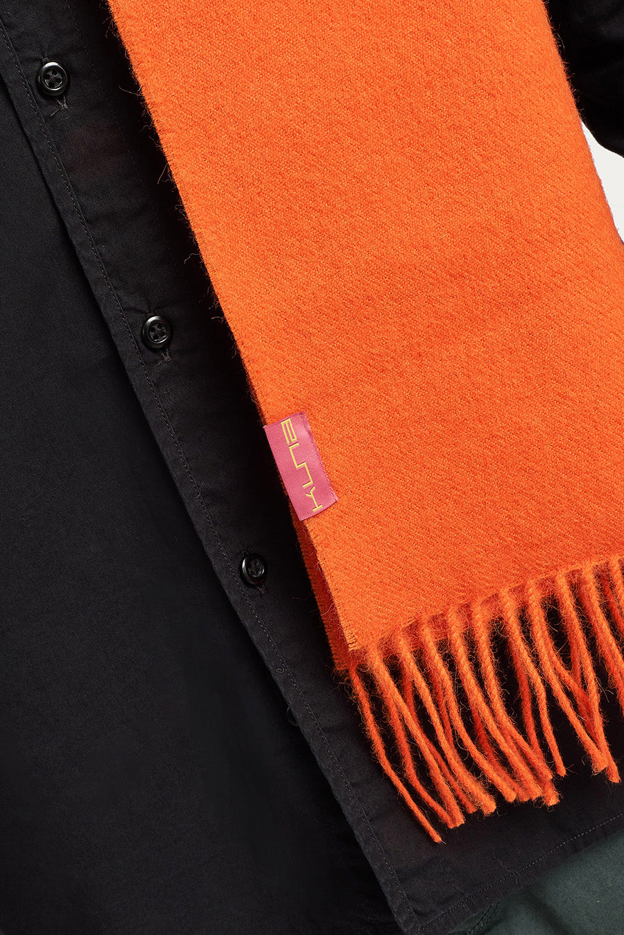 Adrian Scarf Baby Alpaca Color Naranja