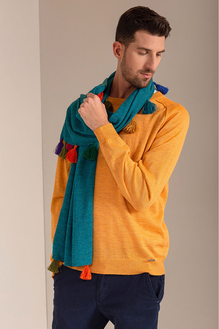 Suzana Scarf Baby Alpaca Color Diesel